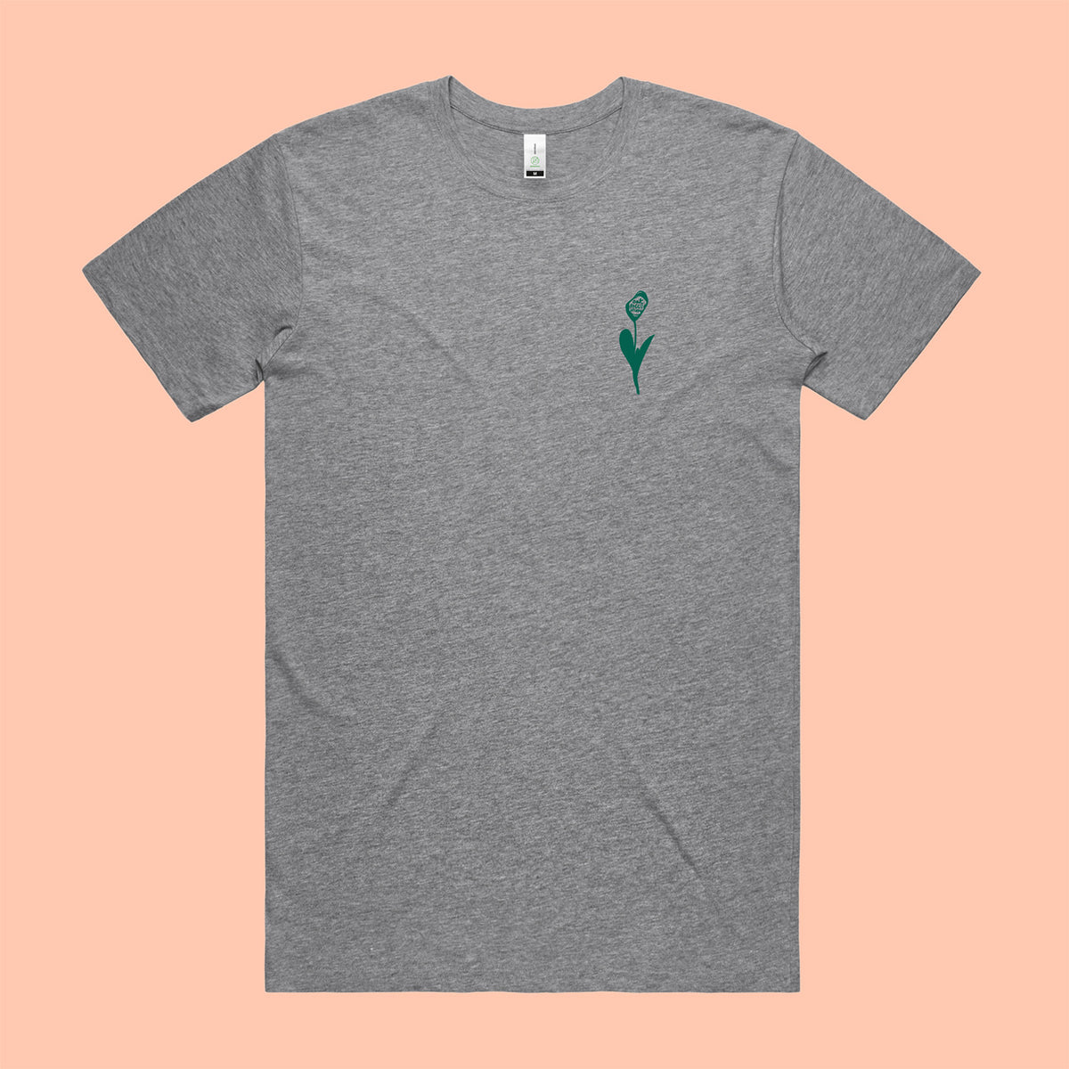 Staple Organic Tee - Grey Marle