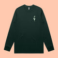 Long Sleeve Tee - Pine Green