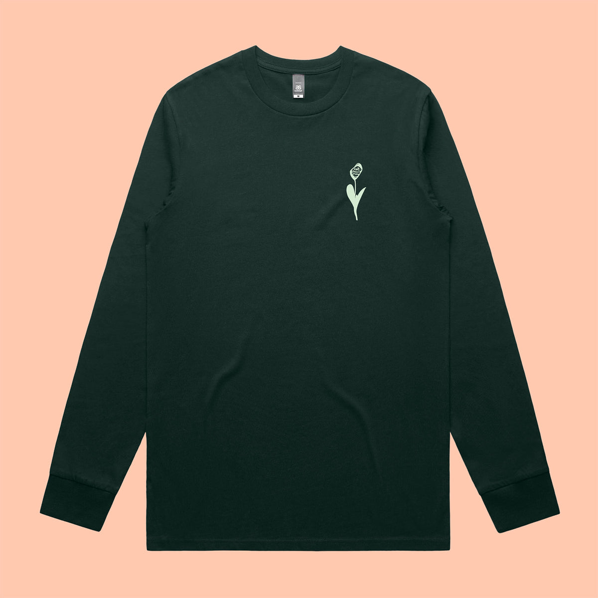 Long Sleeve Tee - Pine Green